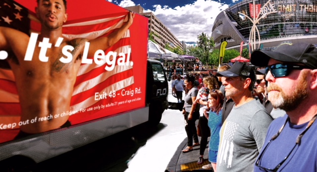 Its Legal billboard truck